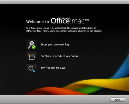 microsoft office for mac trials